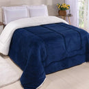 Coberdrom Casal Queen Sherpa Pele de Carneiro - Nanni Achadinhos Tamanho 2,40m x 2,20m