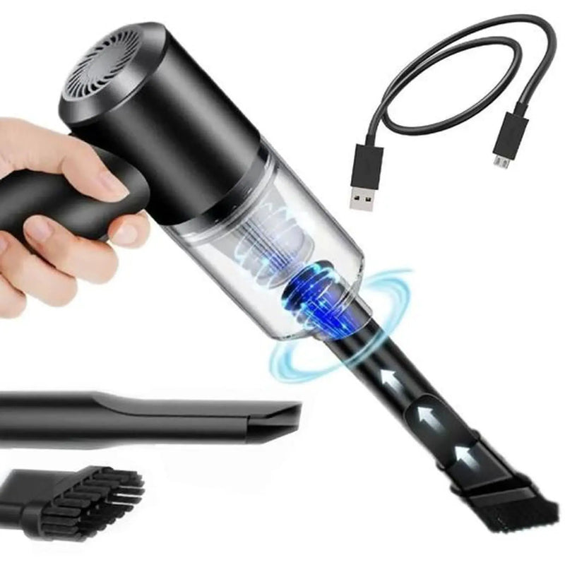 Aspirador Portátil Potente para Carros e Casa