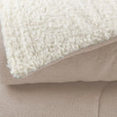 Coberdrom Casal Queen Sherpa Pele de Carneiro - Nanni Achadinhos Tamanho 2,40m x 2,20m