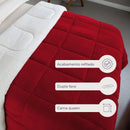 Coberdrom Casal Queen Sherpa Pele de Carneiro - Nanni Achadinhos Tamanho 2,40m x 2,20m