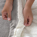 Coberdrom Casal Queen Sherpa Pele de Carneiro - Nanni Achadinhos Tamanho 2,40m x 2,20m