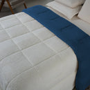 Coberdrom Casal Queen Sherpa Pele de Carneiro - Nanni Achadinhos Tamanho 2,40m x 2,20m