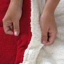 Coberdrom Casal Queen Sherpa Pele de Carneiro - Nanni Achadinhos Tamanho 2,40m x 2,20m