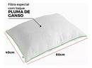 Travesseiro Plumas de Ganso Sintético - Nanni Achadinhos [ COMPRE 1 E LEVE 2 ]