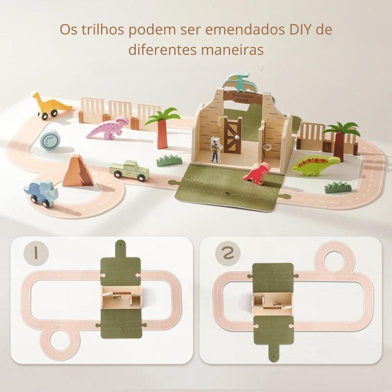 Brinquedo Montessori Dinossauro