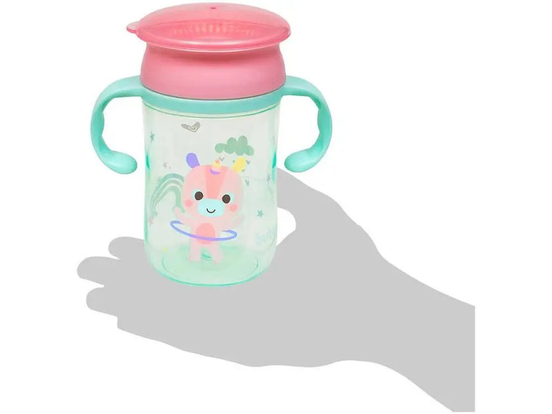 Copo de Treinamento com Alça 300ml Buba- Unicórnio