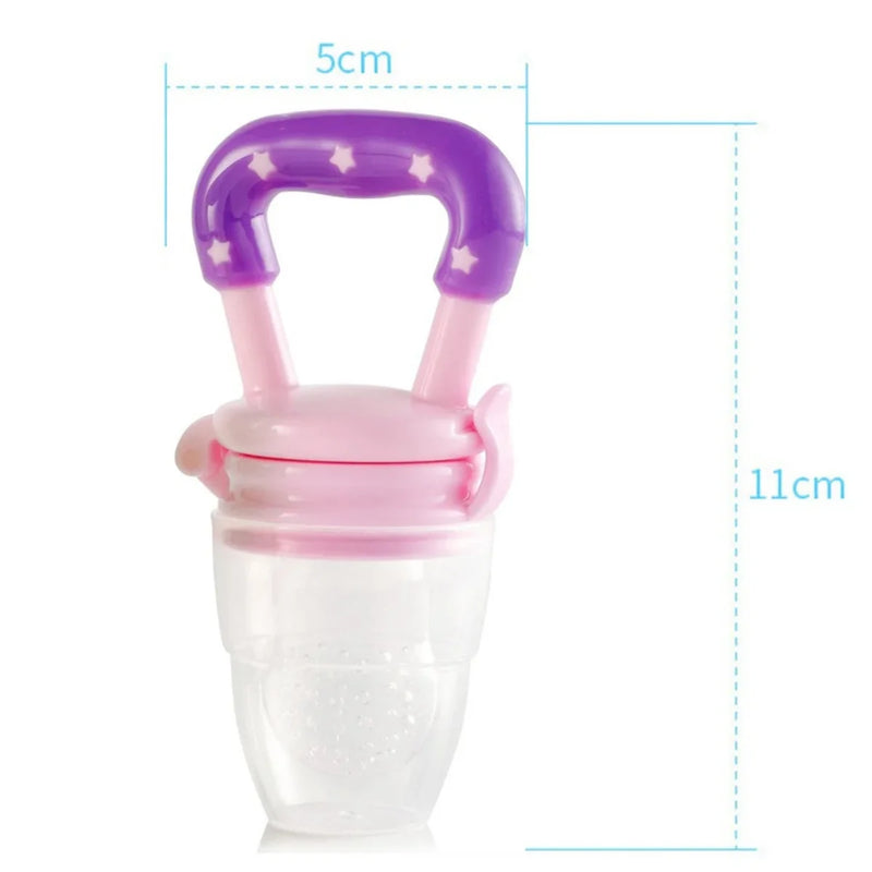 Chupeta Alimentadora Silicone Introduçao Alimentar bebe