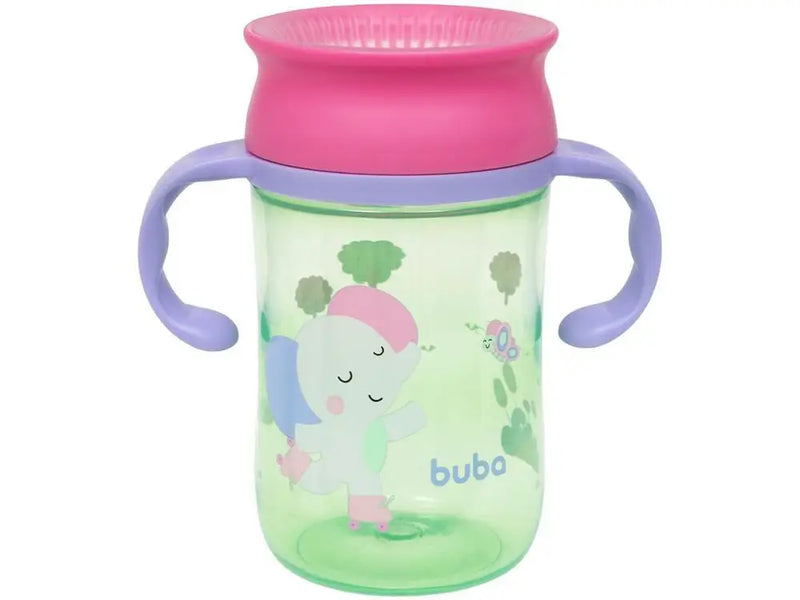 Copo de Treinamento com Alças 300ml Buba Elefante