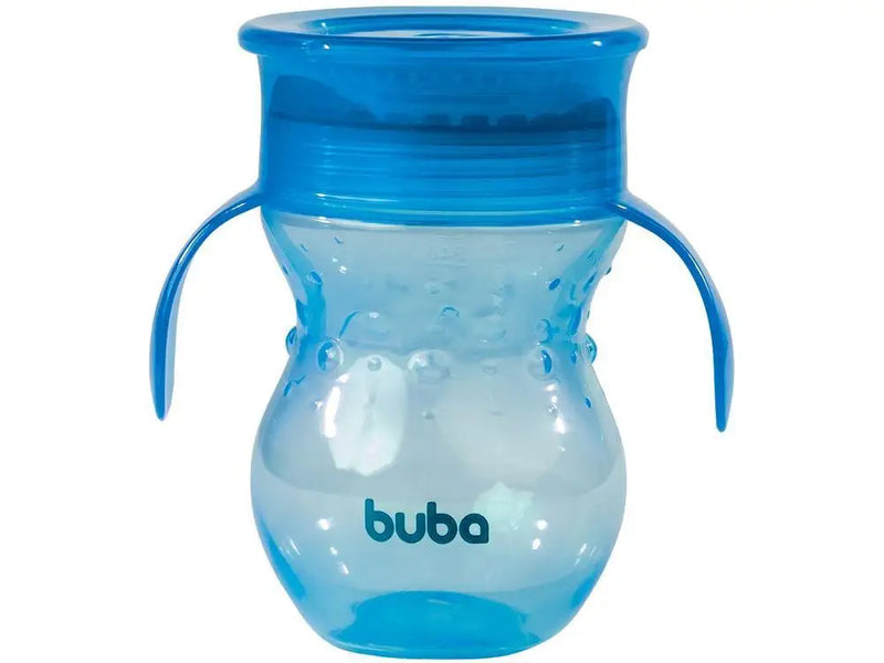 Copo de Treinamento com Alça 270ml Buba 360- Azul