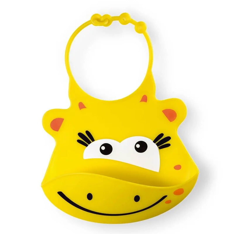 Babador Silicone Cata Migalhas Multikids Baby Girafa