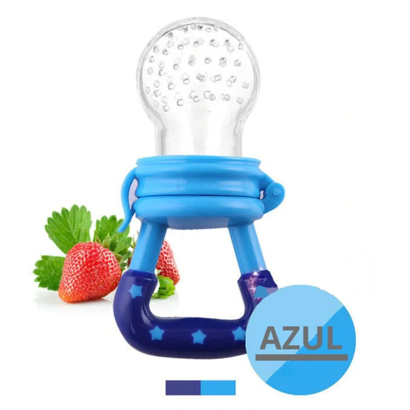 Chupeta Alimentadora Silicone Introduçao Alimentar bebe