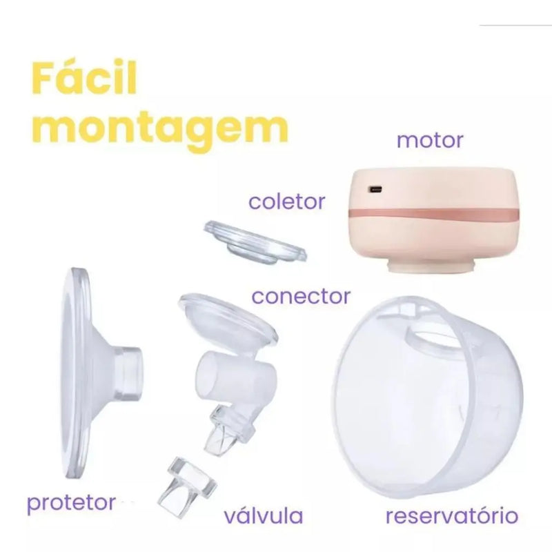 Bomba de tira leite Elétrica Portátil