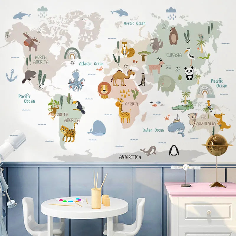 Adesivo Animais pelo Mundo