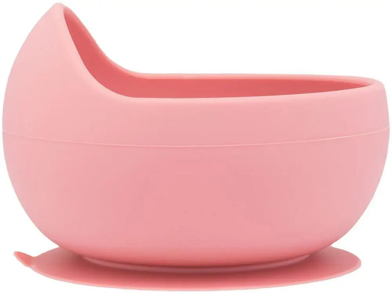 Tigela Bowl Silicone Com Ventosa 350ml Rosa Buba