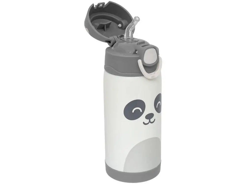 Copo Térmico Infantil com Canudo 400ml Buba Gumy Branco