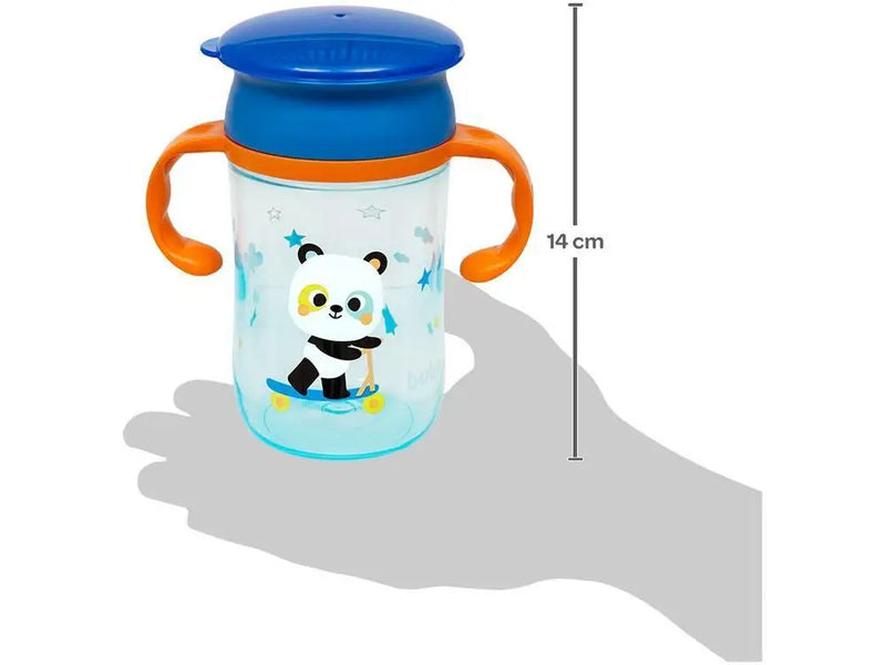 Copo de Treinamento com Alças 300ml Buba Panda