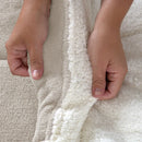 Coberdrom Casal Queen Sherpa Pele de Carneiro - Nanni Achadinhos Tamanho 2,40m x 2,20m