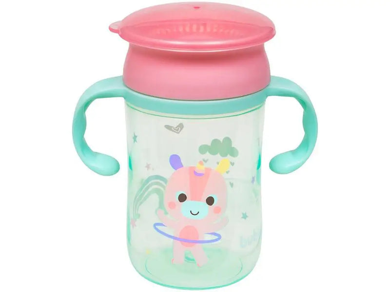 Copo de Treinamento com Alça 300ml Buba- Unicórnio
