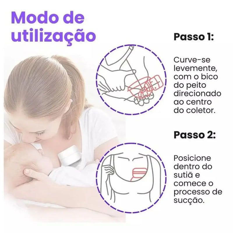 Bomba de tira leite Elétrica Portátil