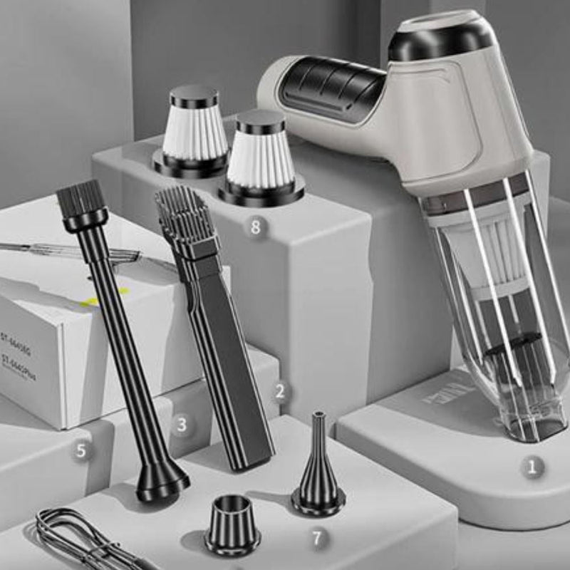 Aspirador Portátil Potente para Carros e Casa