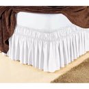 Saia Box Para Cama Colchão Casal King Microfibra 170 Fios 2 Elasticos